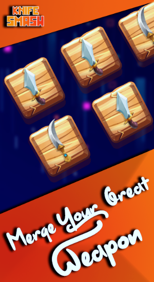 Knife Smash - knife hit game Screenshot 0