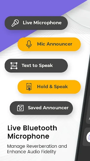 Live Microphone Bluetooth MIC Screenshot 2