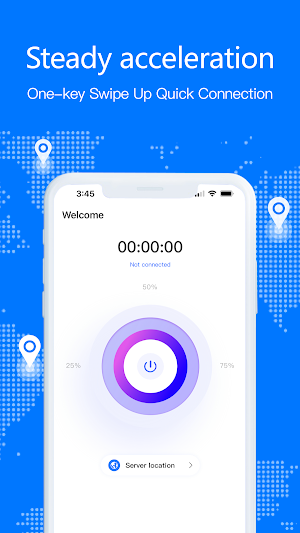 iSharkVPN - Secure & Super Vpn Screenshot 1