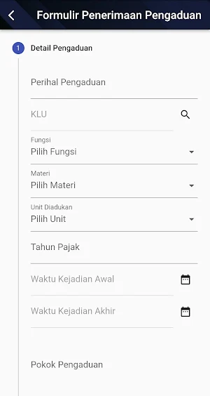 e-Pengaduan Komwas Screenshot 2