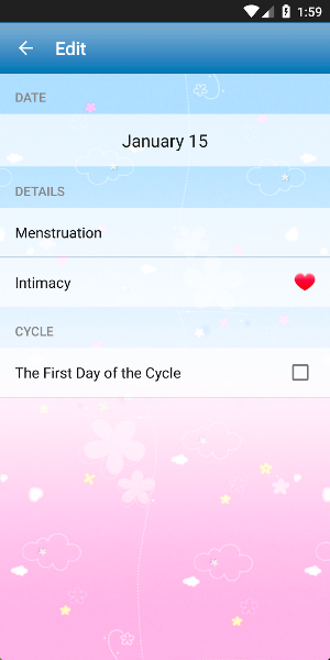 Period Tracker for Women: Menstrual Cycle Calendar Screenshot 3