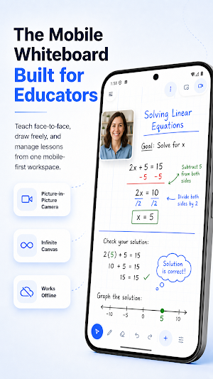 ClapsBoard - Edu Whiteboard Screenshot 0