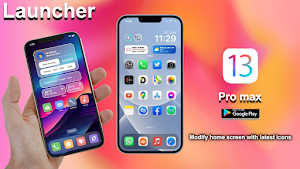 iPhone 13 Pro Max Launcher Screenshot 1