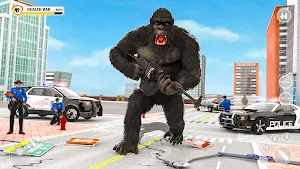 Gorilla Hero Crime City Battle Screenshot 3