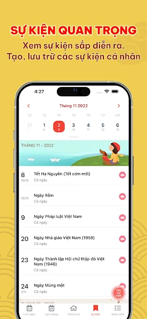 Lịch Vạn Niên & Lịch Âm 2023 Screenshot 3