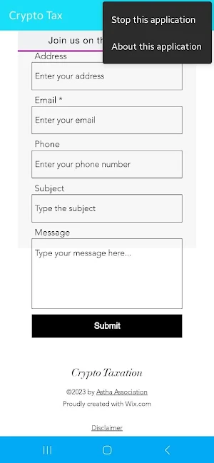 Crypto Tax Screenshot 0