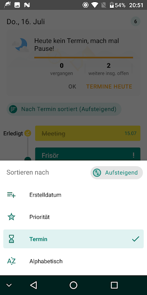 Terminplaner deutsch mit Countdown - Expektan Screenshot 3