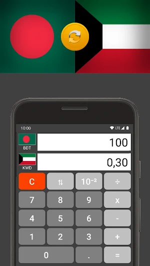 Bangladesh Taka/Kuwaiti Dinar Screenshot 0