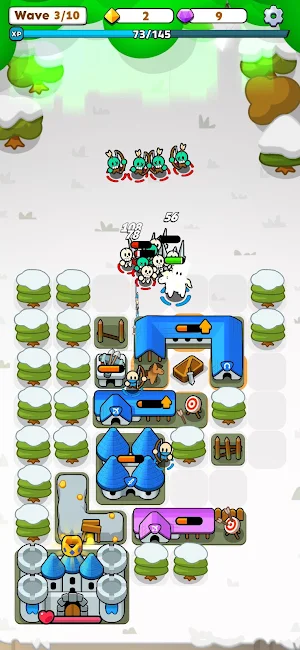Fortress Merge: Puzzle Defense Screenshot 2