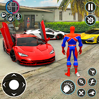 Spider Game Mafia Rope Hero 3D