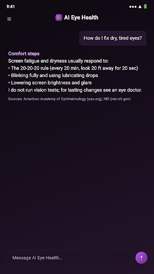 AI Eye Health Screenshot 1