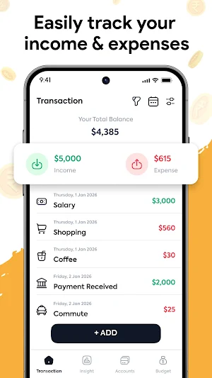 Money Manager & Budget Tracker Screenshot 0