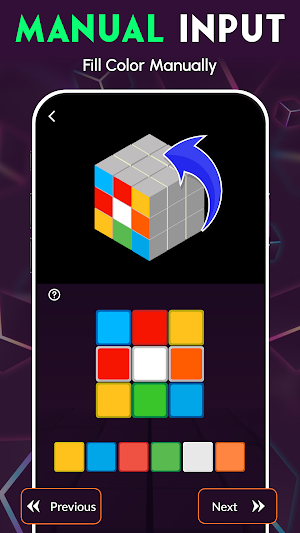 Rubik's Cube Solver Screenshot 2