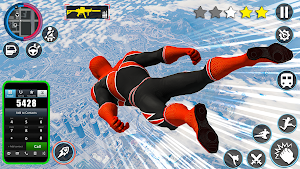 Spider Game Mafia Rope Hero 3D Screenshot 2
