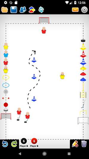Coach Tactic Board: Hockey Screenshot 2