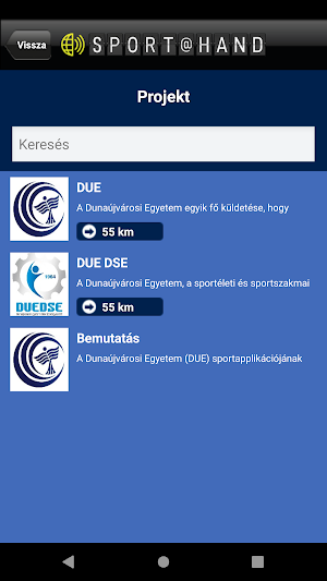 SPORT@HAND DUE Screenshot 2