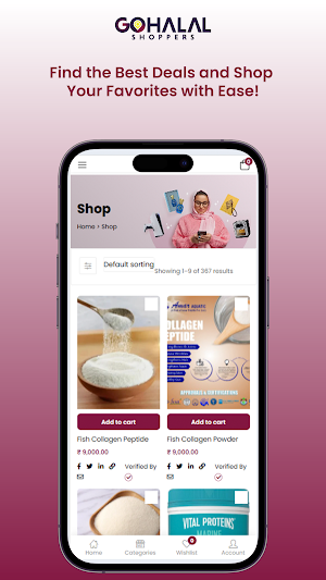 Go Halal Shopper Screenshot 1