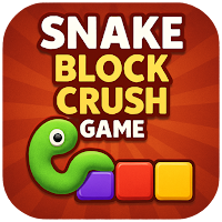 Snake Block Crush Game