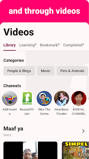 Indonesian -Listening Speaking Screenshot 2