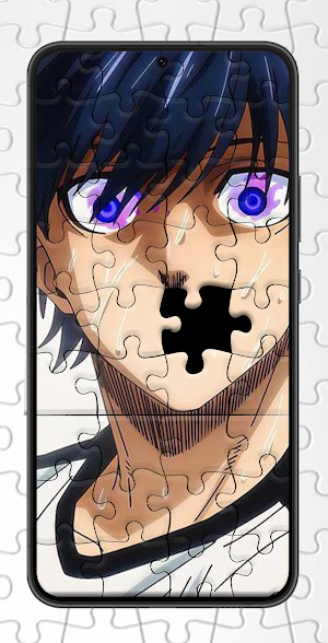Bleu Lock Puzzle Game. Screenshot 3