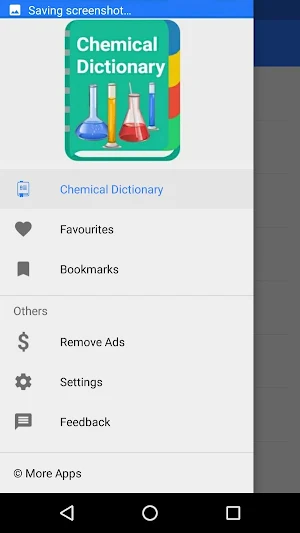 Chemical Dictionary Screenshot 0