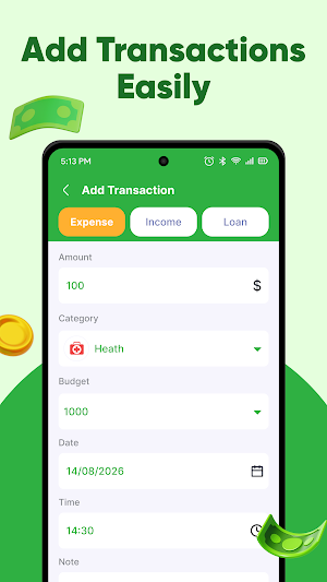 Money Tracker: Budget Screenshot 3