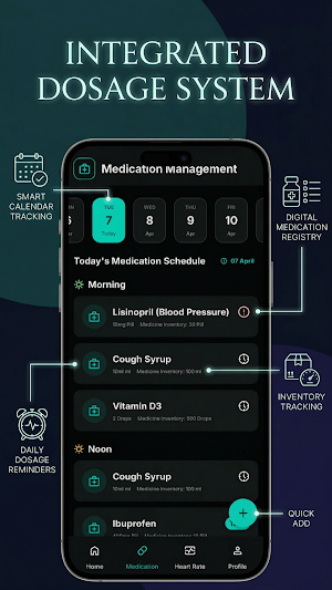 VitaBeat: Med & Heart Monitor Screenshot 2