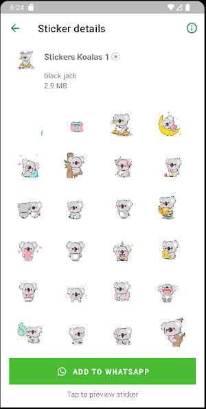 Stickers de Koalas Screenshot 1