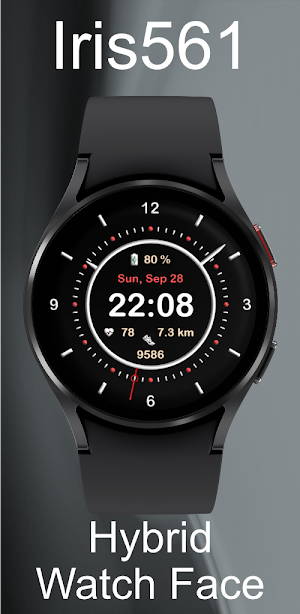 Iris561 Hybrid Watch Face Screenshot 3