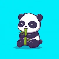 Cute Kawaii Panda Wallpaper