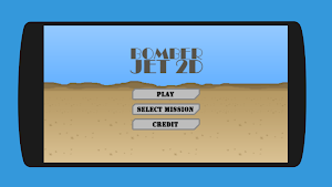 Bomber Jet 2D Screenshot 0
