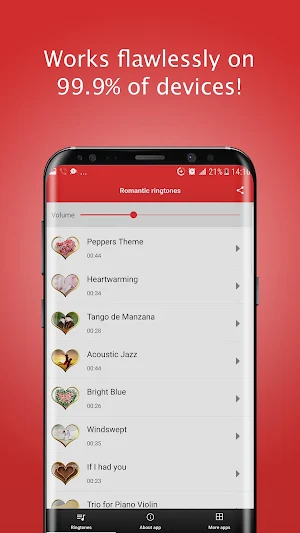 Romantic Ringtones - Romantic Music Sounds Screenshot 3