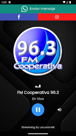 FM Cooperativa 96.3 Screenshot 0