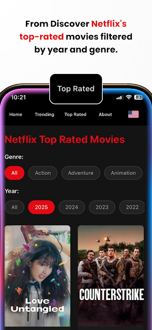 Movies Rating Screenshot 1