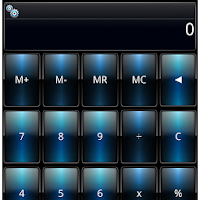 SCalc Dusk Blue theme