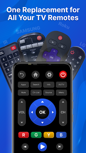 Universal Smart TV Remote App Screenshot 1