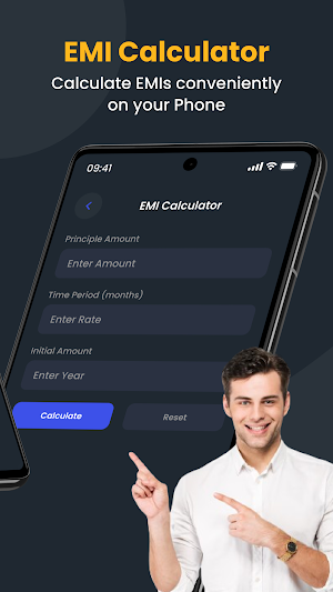 LoanEasy - EMI Loan Calculator Screenshot 1