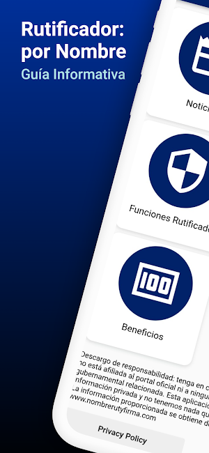 Rutificador: Por Nombre. Guía Screenshot 0