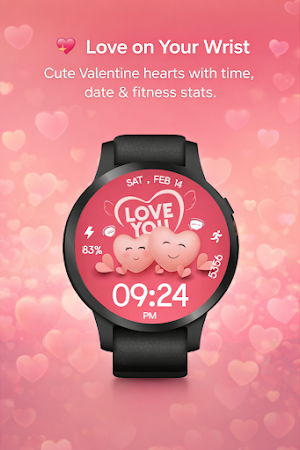 Cupid Love Watch Face Screenshot 1
