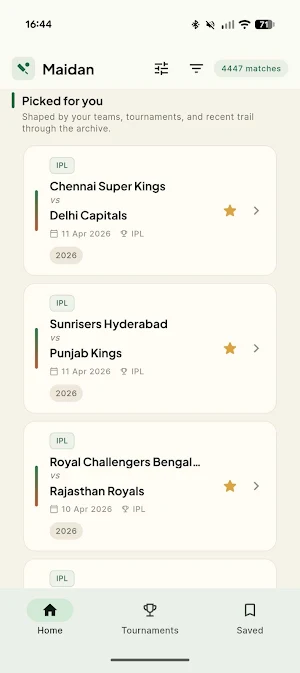 T20 Cricket Insights: Maidan Screenshot 0