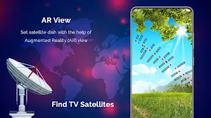 Satellite Tracker Dish Network Screenshot 1