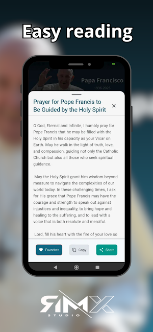 Prayers for Pope Francis Screenshot 2