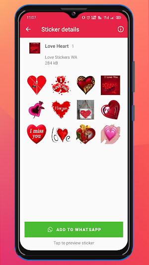 Love Stickers For Whatsapp Screenshot 3