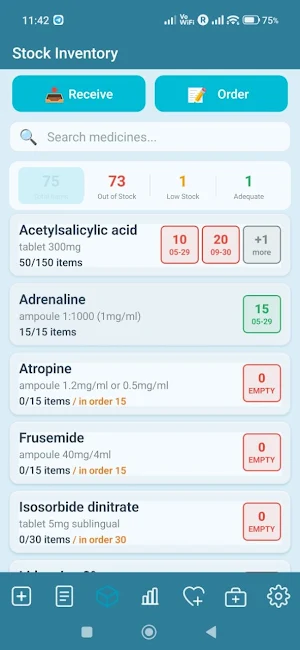 Marine Hospital Manager Screenshot 2