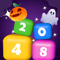 2048 Bouncy Block: Puzzle Game