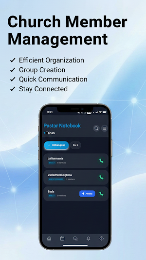 Pastor Notebook Screenshot 3