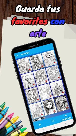 Arte a Color-Imprime y Colorea Screenshot 3