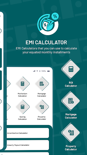 LoanCash - EMI Loan Calculator Screenshot 1
