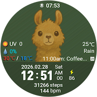 MKW Alpaca - Cute watch face