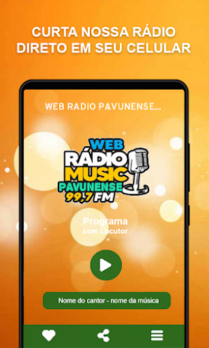 Web Rádio Pavunense Screenshot 1